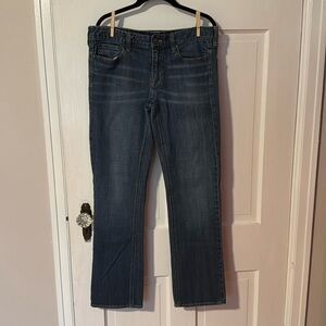 J Crew Women's Stretch Matchstick Denim Blue Jeans Size 30 S
